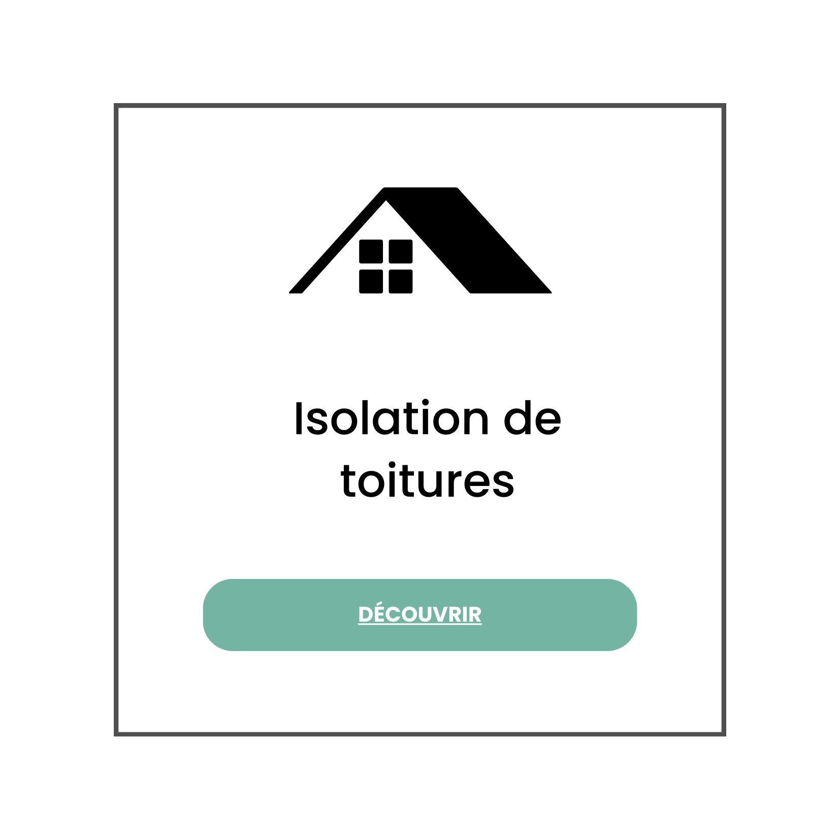 Isolation de toiture