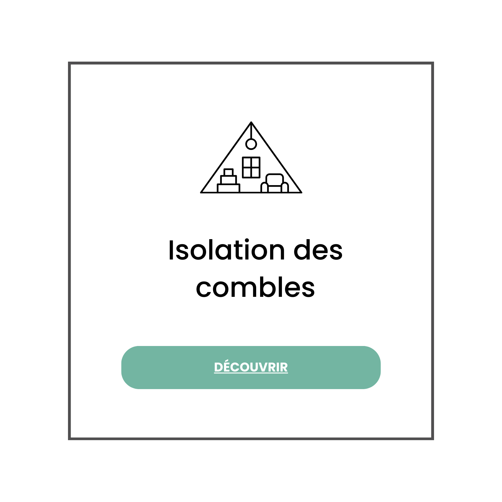 Isolation des combles